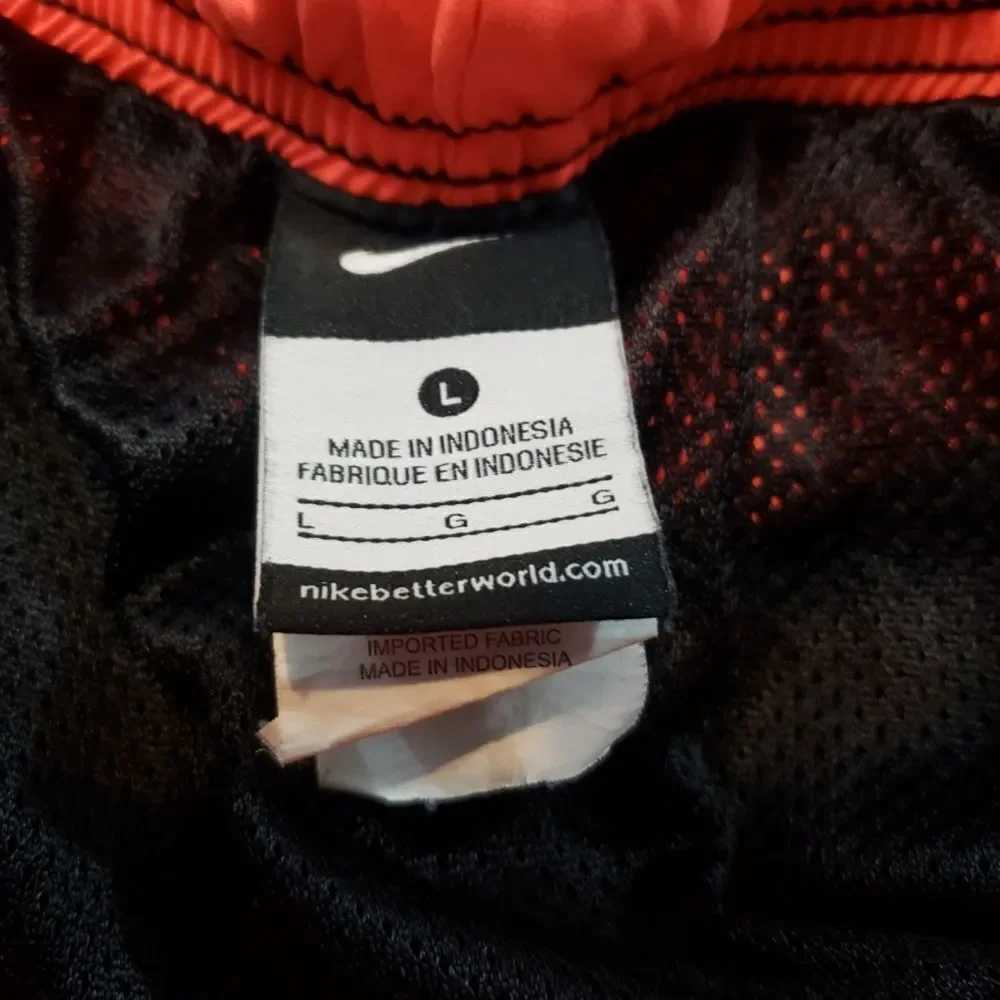 Nike Shorts Size Large Mens Swimming Trunks Swimwear Swim Shorts Lining Lined
